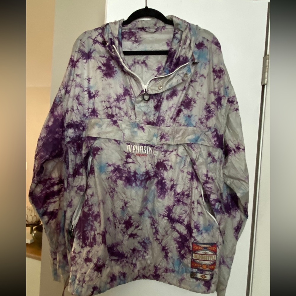 ALPHASTYLE windbreaker, worn extra large in very good condition